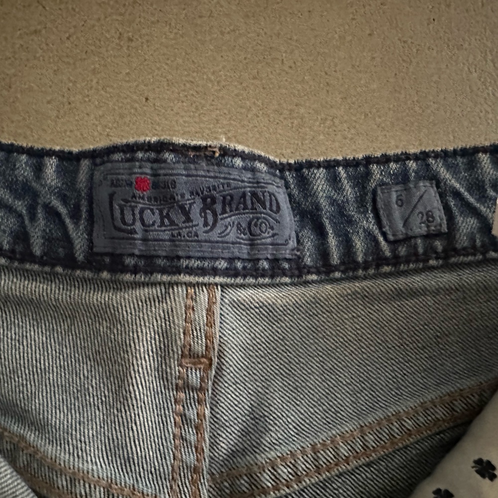 Lucky High Rise Jean Shorts - Picture 5 of 6